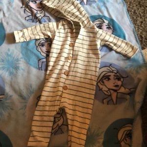 Lulu & Roo grey stripe one piece